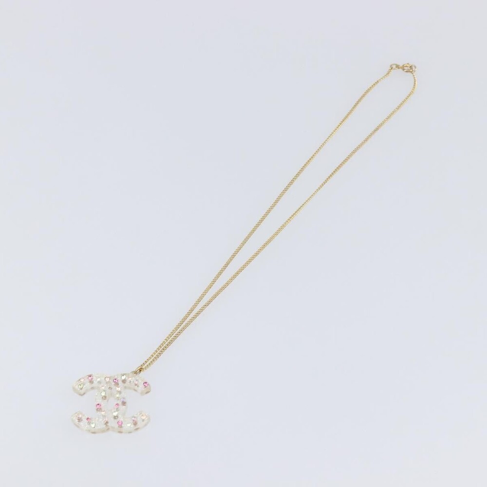 Chanel CC Pendant Multicolor Crystal Embellished Metal